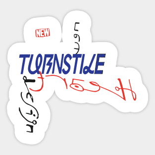 Turnstile Sticker